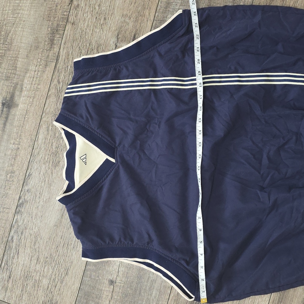 vintage Adidas reversible V-neck golf vest - Picture 3 of 8